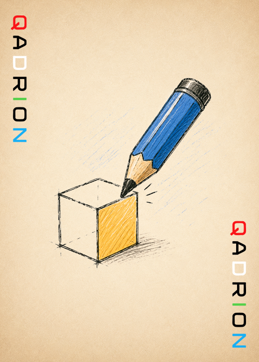 QADRION history artwork — Persistence / The Long Journey